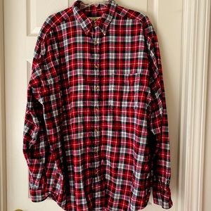 Eddie Bauer Plaid Flannel. 100% cotton.